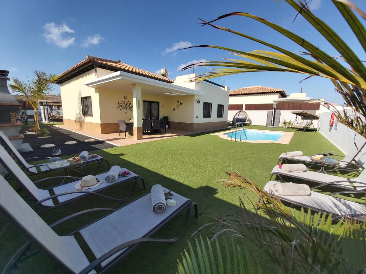 Villa Thais, Private Heated Pool, Ideal For Your Holidays In Caleta De Fuste Bagian luar foto