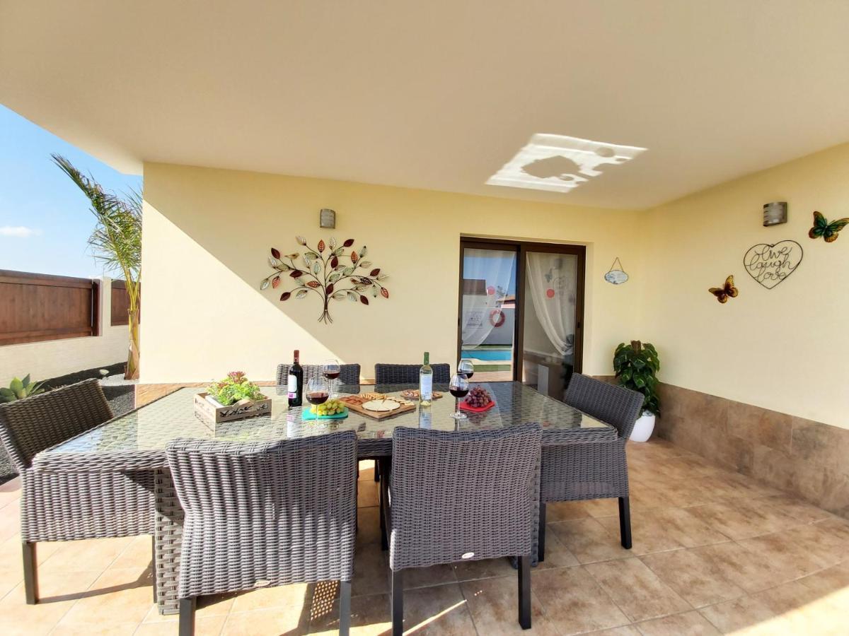 Villa Thais, Private Heated Pool, Ideal For Your Holidays In Caleta De Fuste Bagian luar foto